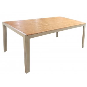 Las Vegas matbord 205x90cm - Beige